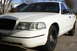 2000 Ford Crown Victoria - Front 3/4 view of a white 2000 Ford Crown Victoria.