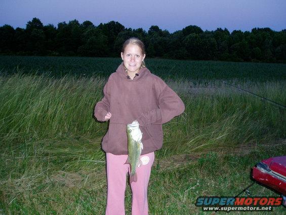 Christina's first bass