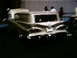 1986 Ford Bronco - This 1959 Chevrolet Brookwood wagon is seen from the rear with its hood open.
