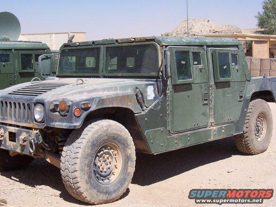 Armored HMWVV.  Love that armor.