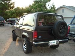 From the rear