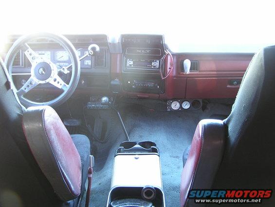 The Cockpit...where it all happens.  Unless it's happening in the back seat. ;->