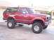 1986 Ford Bronco - Big Red, named after the chewing gum, oh and the fact that It's lifted and red! ha.