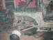1983 Ford Bronco - This vehicle appears to be undergoing significant modification or repair in a workshop setting.