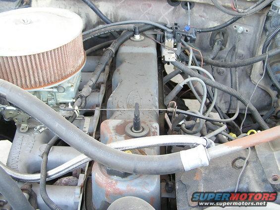 A closer shot of the Offy Intake Installed
