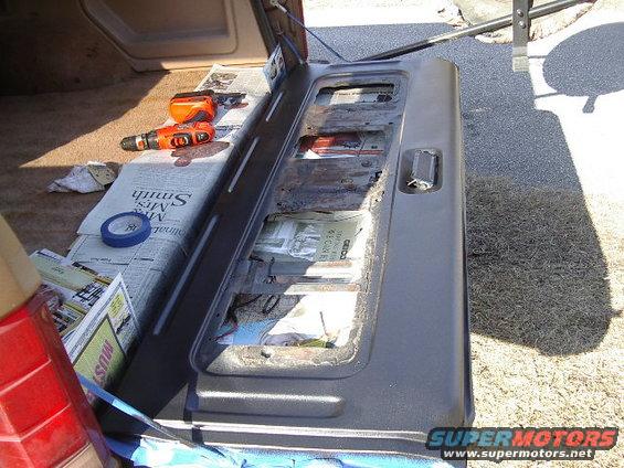 3 Coats on the tailgate