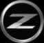 2003 Nissan 350Z - Close-up of the Nissan Z emblem, a common badge for the Z-car line.