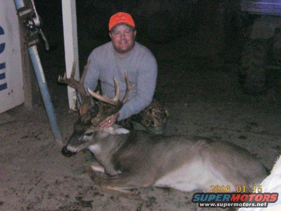 Man with large buck deer, date stamp 2006 01 15