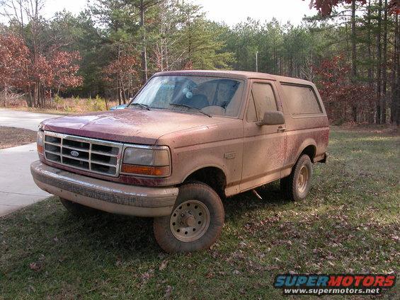 Mmmmmhmmm. Nuthin like a nice coat of mud.