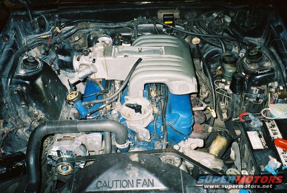 stock upper half of engine...