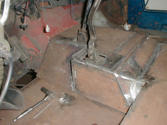 Close-up of someone cutting metal with a grinder