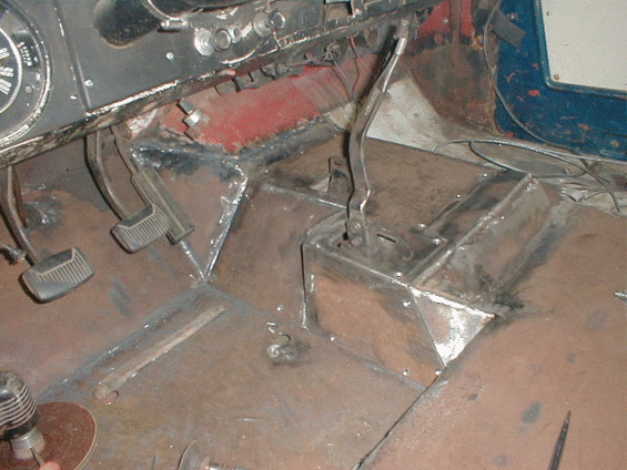 Close-up of various car interior components, possibly from a dashboard or center console