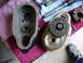 1987 Ford Bronco - shot of the transfer gears, you can also see the worm gear.