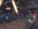 1995 Toyota Tacoma - The rear suspension and axle assembly of a vehicle are shown in detail.