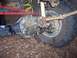 1995 Toyota Tacoma - Close-up view of the rear axle and suspension system of an off-road vehicle.