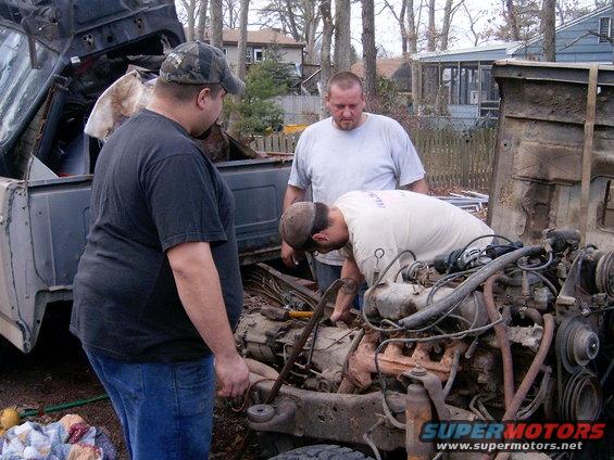 Joe Dirt removing parts that still worked from F250