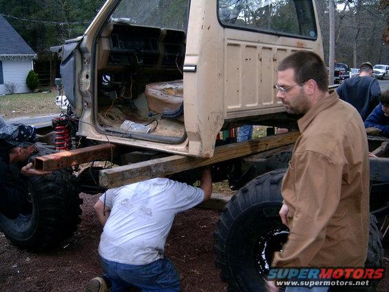 setting all the bushings am dlift blocks