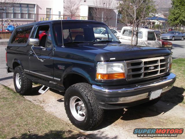 1995 Bronco XLT just purchased today.