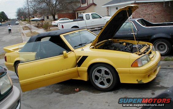 here a side shot of the two into one car...lol...