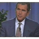 George W. Bush in a suit and tie