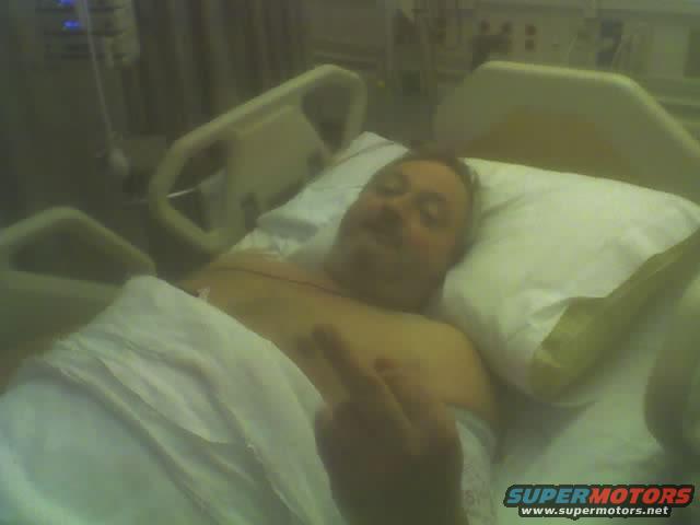 my dad after heart surgery
