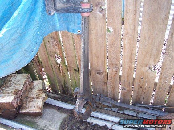 radius arms bracket and bushings not included