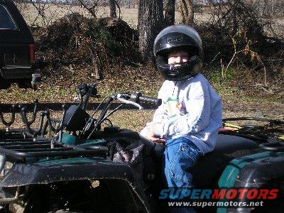 my 10 yr. old on the Kodiak