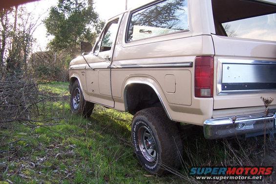 AND Back right wheel off the ground !