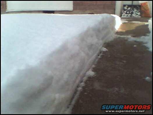 The driveway