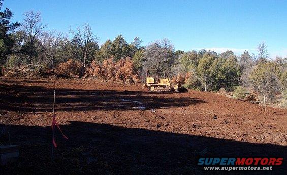 ground cleared