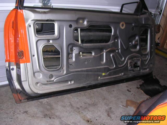 Rust free door for driver side. Got both doors for $40 on ebay. Had to pick them up though.