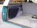 1995 Ford Bronco - The left subwoofer box. It came out a little better than the right. Makes me want to re-cover the right one.