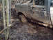 1987 Ford F-250 - This is after we dug the front tire out.