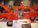 1979 Ford Bronco - A 1955 Chevrolet 210 Sedan is displayed with its hood and doors open, its interior and engine bay.