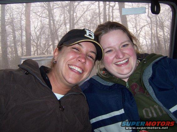 100_0349.jpg Kristi and Suzy up to no good