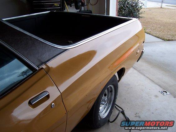 Gold and three coats of clear later....