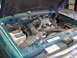 1997 Ford Ranger - Handwritten notes on a hose in the engine bay of a Ford Ranger indicate a date of 12-5-98.