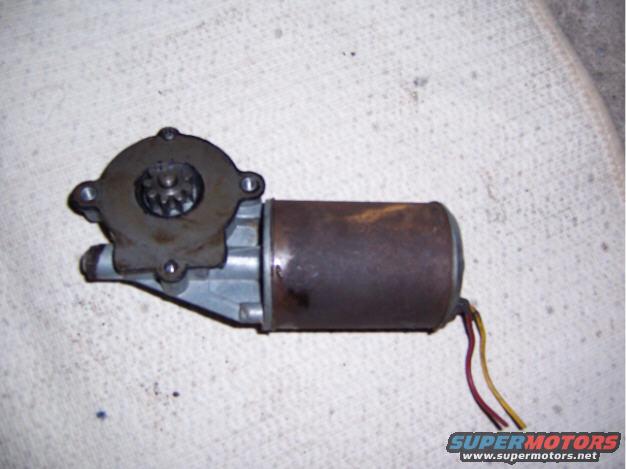tailgate window motor