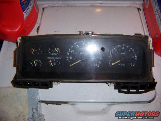 dash out of an 88 manual tranny
