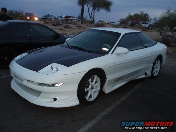 The Albino Cow... clean kitted car