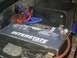 1986 Ford Bronco - Original battery with about 10 wires coming out of it.