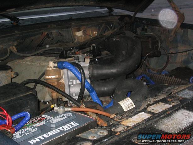 My soon to be gone EFI 302. Trading up for a carb 351