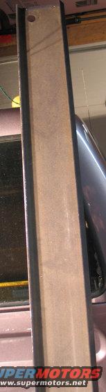 Visor shelf part from a vehicle
