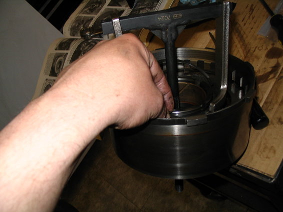 Transmission part with tool and manual pages