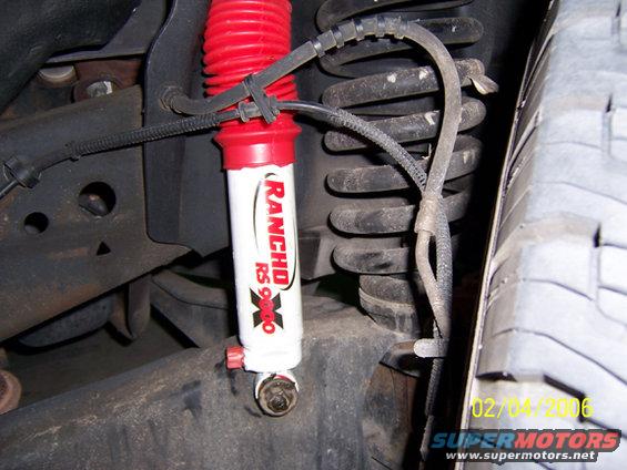 000_0076z.jpg Now you are ready to hit the road. And I tell you what.... WOW what a differance. I can't wait till my rears get here. Check every so often for tightness since grease has gotten on the threads. 