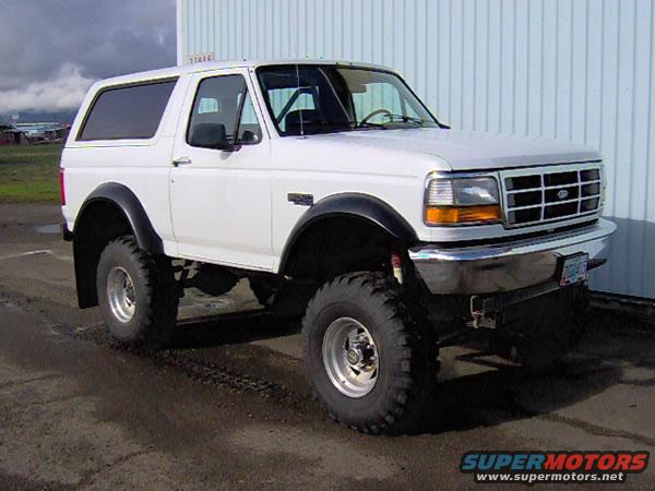 With the 3 inch body lift.