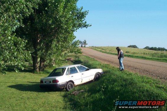 dcp_7178.jpg a friend of mine tried to drive out of my yard trough the ditch witha geo