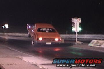 fun duster at the local drag strip
