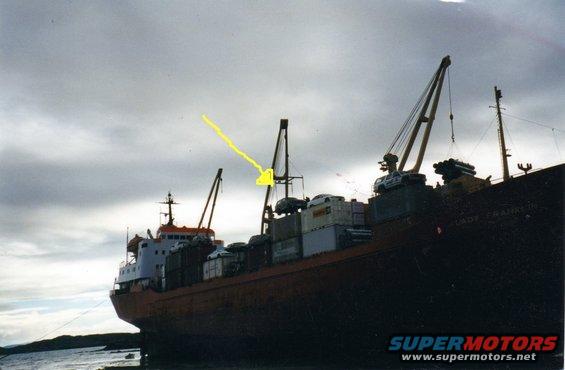 From Ottawa by truck to the Montreal docks, then by ship up to frobisher Bay (Iqaluit) on Baffin Island. At the time it was the NorthWest territories. When it and I left it was the newly formed territory of Nunavut