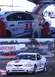 1995 Ford Mustang - A white 1994 Ford Mustang race car with red stripes and the number 11 is shown on the track.